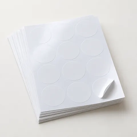 Printable sticker paper (inkjet)